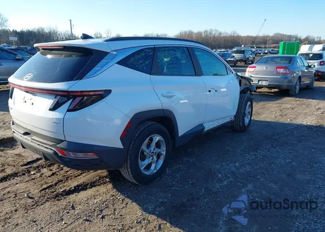 2022 Hyundai Tucson Sel z USA, uszkodzony, nr VIN 5NMJBCAEXNH031242